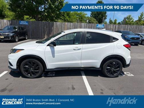 Platinum White Pearl 2022 Honda HR-V Sport