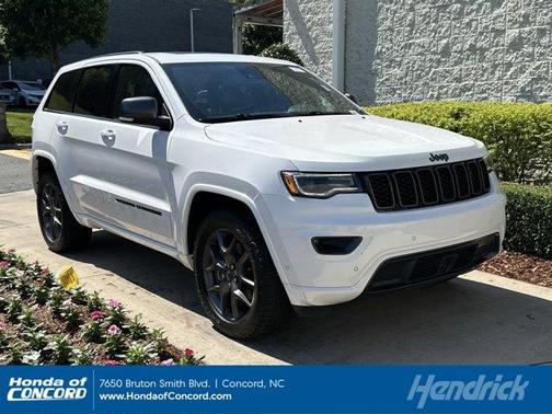 Bright White Clearcoat 2021 Jeep Grand Cherokee Limited