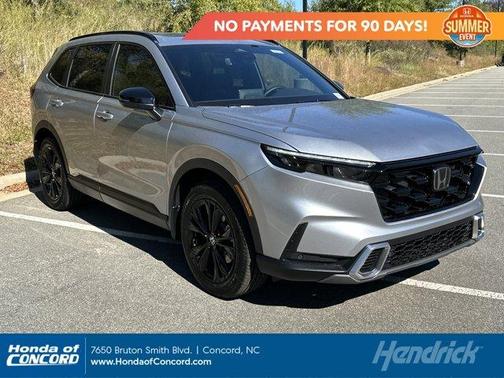 Solar Silver Metallic 2026 Honda CR-V Hybrid Sport Touring