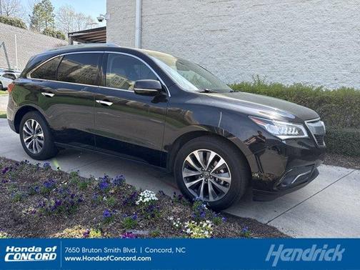 Crystal Black Pearl 2016 Acura MDX 3.5L w/Technology Package