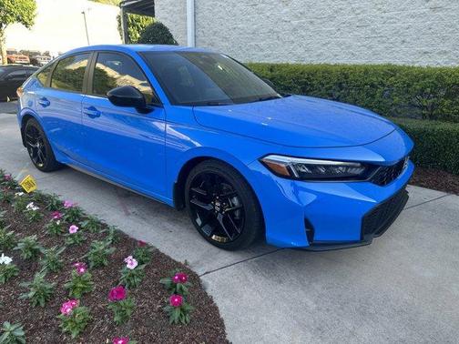 Boost Blue Pearl 2026 Honda Civic Sport