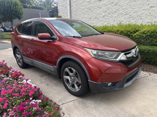 Molten Lava Pearl 2018 Honda CR-V EX-L