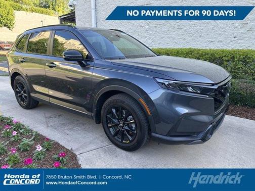 Meteorite Gray Metallic 2026 Honda CR-V Hybrid Sport
