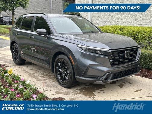 Meteorite Gray Metallic 2026 Honda CR-V Hybrid Sport