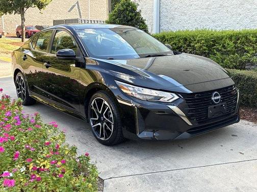 Black 2025 Nissan Sentra SR