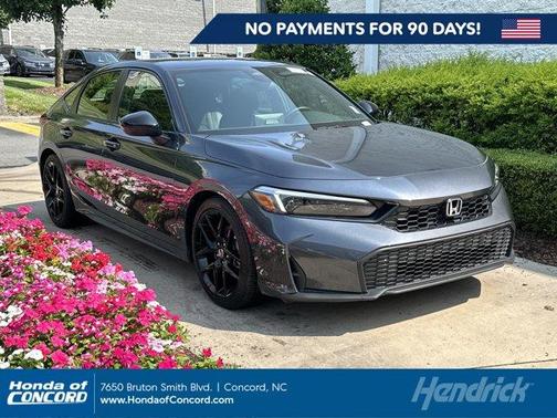 Meteorite Gray Metallic 2026 Honda Civic Sport