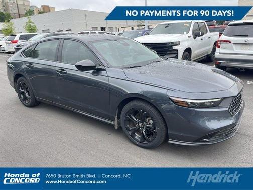 Meteorite Gray Metallic 2025 Honda Accord SE