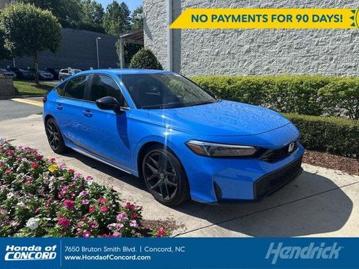 Boost Blue Pearl 2026 Honda Civic Sport