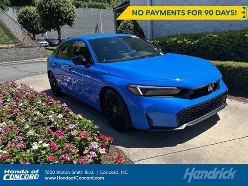 Boost Blue Pearl 2026 Honda Civic Sport