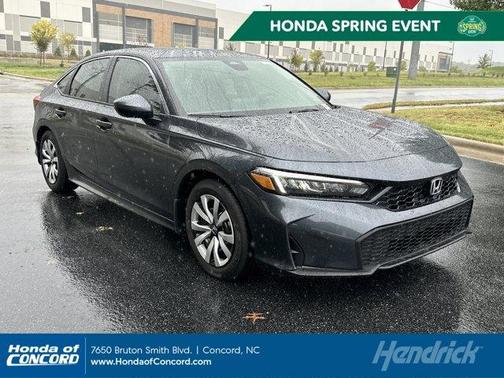 Meteorite Gray Metallic 2026 Honda Civic LX