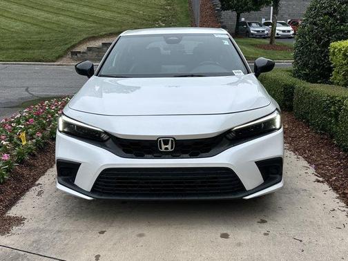 Platinum White Pearl 2023 Honda Civic Sport