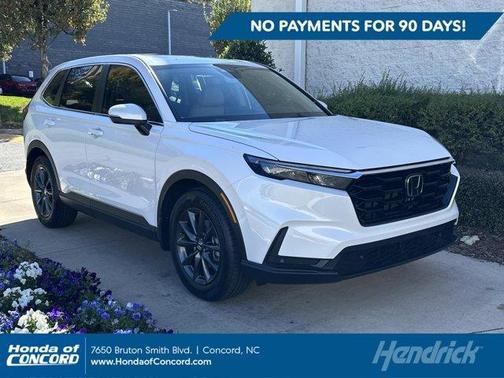 Platinum White Pearl 2026 Honda CR-V EX-L
