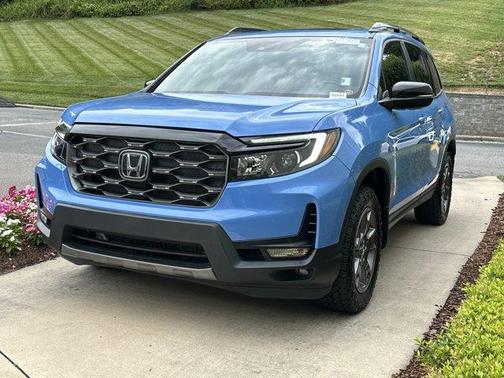 Sky Blue Pearl 2024 Honda Passport TrailSport