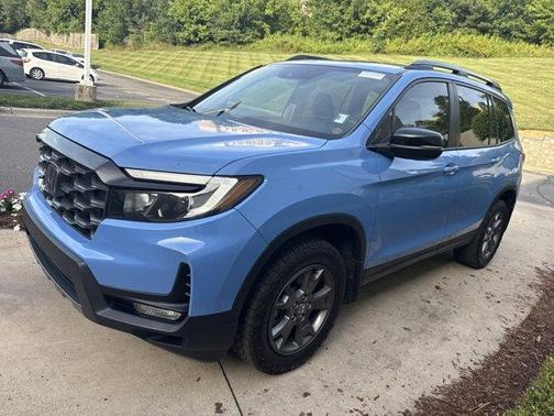 Sky Blue Pearl 2024 Honda Passport TrailSport