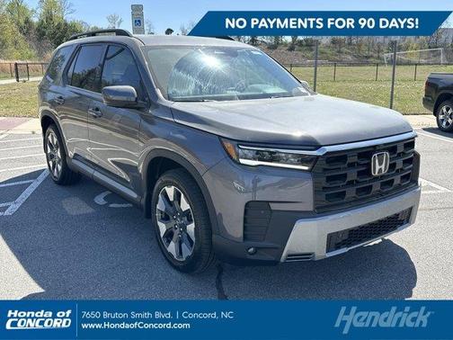 Modern Steel Metallic 2026 Honda Pilot Touring