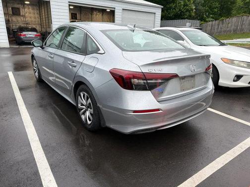 Solar Silver Metallic 2025 Honda Civic LX