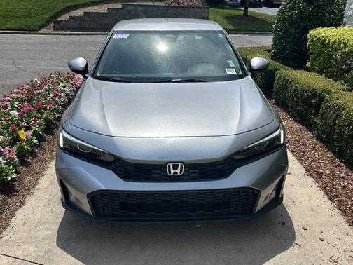 Solar Silver Metallic 2025 Honda Civic LX