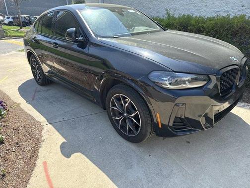Black Sapphire Metallic 2024 BMW X4 xDrive30i