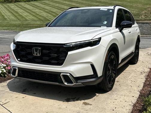 Platinum White Pearl 2026 Honda CR-V Hybrid Sport Touring