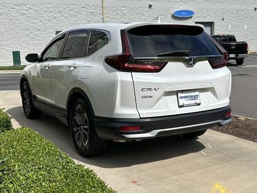 Platinum White Pearl 2021 Honda CR-V EX