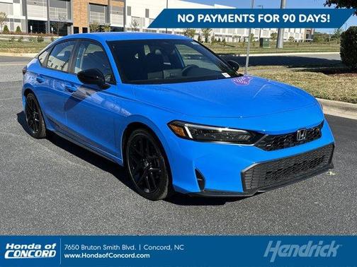 Boost Blue Pearl 2026 Honda Civic Sport