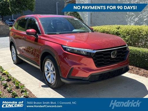 Radiant Red Metallic 2024 Honda CR-V EX