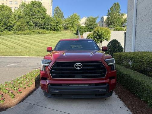 Red 2025 Toyota Sequoia SR5