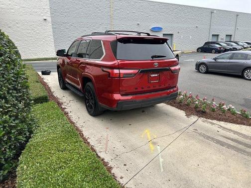 Red 2025 Toyota Sequoia SR5