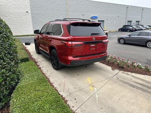 Red 2025 Toyota Sequoia SR5