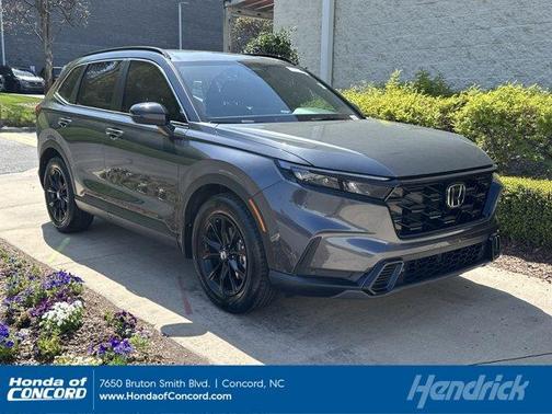 Meteorite Gray Metallic 2025 Honda CR-V Hybrid Sport-L