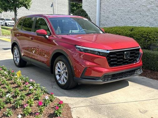 Radiant Red Metallic 2024 Honda CR-V EX