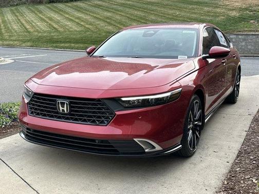 Radiant Red Metallic 2026 Honda Accord Hybrid Touring