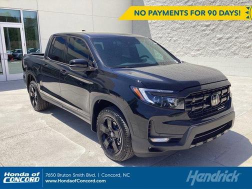 Crystal Black Pearl 2026 Honda Ridgeline Black Edition