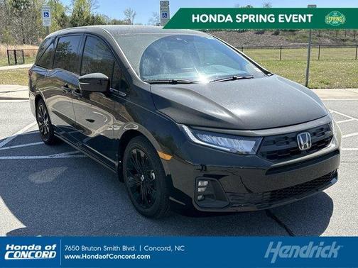 Crystal Black Pearl 2026 Honda Odyssey Sport-L