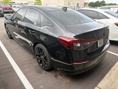 Crystal Black Pearl 2025 Honda Civic Hybrid