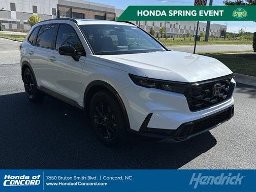 Platinum White Pearl 2026 Honda CR-V Hybrid Sport-L