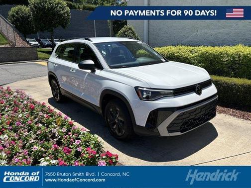 Pure White 2025 Volkswagen Taos 1.5T S