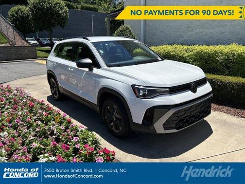 Pure White 2025 Volkswagen Taos 1.5T S