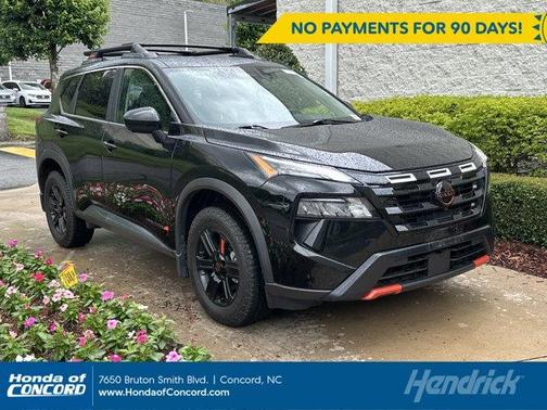 Black 2025 Nissan Rogue Rock Creek