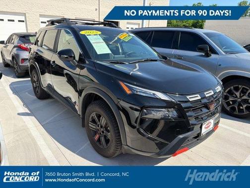 Black 2025 Nissan Rogue Rock Creek