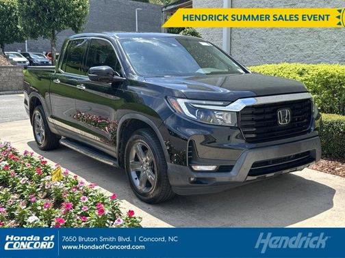 Crystal Black Pearl 2022 Honda Ridgeline RTL-E