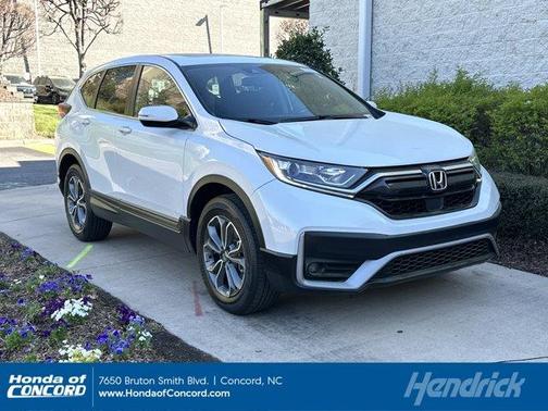 Platinum White Pearl 2022 Honda CR-V EX-L