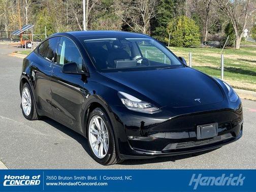 Black 2021 Tesla Model Y Long Range