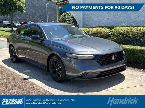 Meteorite Gray Metallic 2025 Honda Accord SE