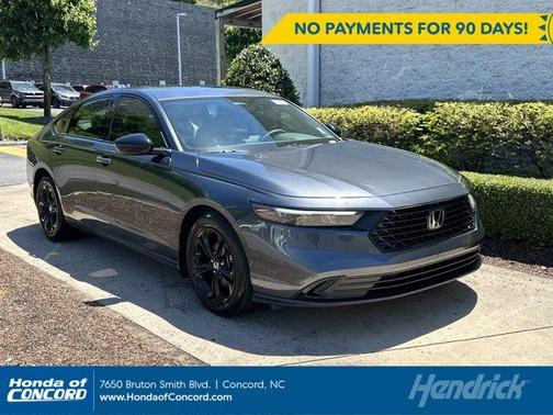 Meteorite Gray Metallic 2025 Honda Accord SE
