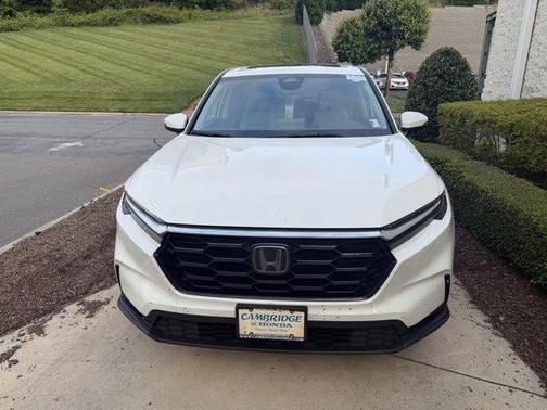 Platinum White Pearl 2024 Honda CR-V EX
