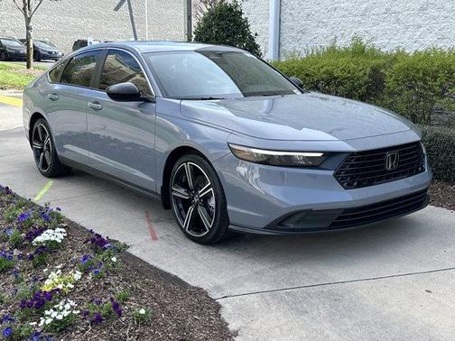 Urban Gray Pearl 2024 Honda Accord Hybrid Sport