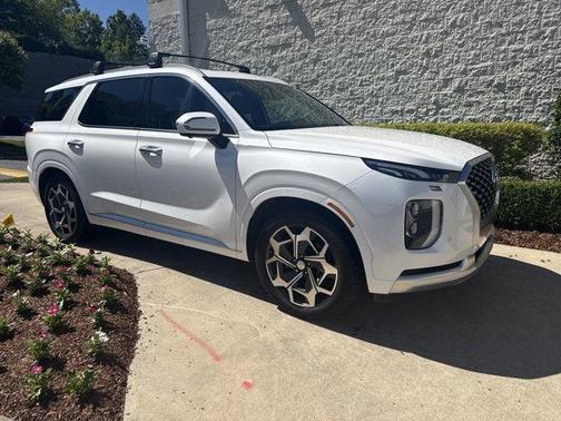 Hyper White 2021 Hyundai PALISADE Calligraphy