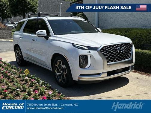 Hyper White 2021 Hyundai PALISADE Calligraphy