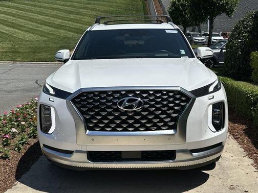 Hyper White 2021 Hyundai PALISADE Calligraphy